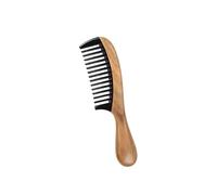 Beaupretty 1a Hair Comb Horn Comb and Round Handle and Teethed Design for Static Massage for Home Barber Use