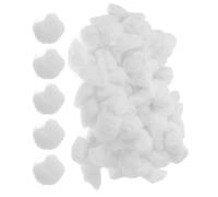 Beaupretty 1bag Cotton Balls Organic Cotton Pads for Nail Polish Removal Nail Gel Cleaning Mini Sanitary for Makeup Artists Salon Use
