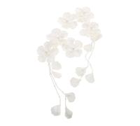 Beaupretty 1pair Blossom Fairy Ear Cuffs for Brides Elegant Floral Accessories for Wedding and Festive Hairstyles Botanical Ear Wraps for Unique Bridal Looks