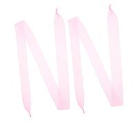 Beaupretty 1Pair Candy Color Satin Ribbon Shoelaces for Women Flat Lace for Sneakers Sports Shoes High Heels Durable Soft Chiffon Design Stylish Decoration for Any Occasion