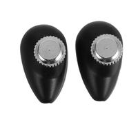 Beaupretty 1pair Erhu Fine Tuners Matte Black Japanese Threaded String Adjusters with Ergonomic Knobs for Precise Instrument Tuning and Enhanced String Lifespan Professional Musical Accessory