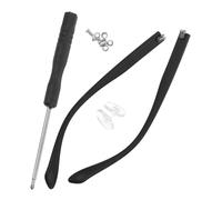 Beaupretty 1Pair Eyeglasses Replacement Arms Skid Temple Parts Matte Finish Comfortable Durable Eyeglass Repair Kit for Everyday Wear