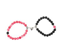 Beaupretty 1Pair Matching Couples Bracelets Beaded Fit Timeless Design for Love and Understanding for Couples and Friends