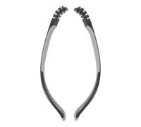 Beaupretty 1pair S Silicone Eyeglass Replacement Arms Matte Anti-Slip Temple Legs for Frames Secure Fit Eyewear Repair Kit Quick DIY Swap Comfortable Study Use Black