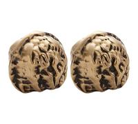 Beaupretty 1pair Solid Walnut Handballs Chinese Massage Balls Baoding Balls Hand Exercise Comfortable for Seniors