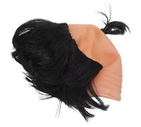 Beaupretty 1Pc Bald Cosplay Wig Funny Knight Periwig Premium Vinyl High Temperature for Role Play Parties Bald Hairpiece