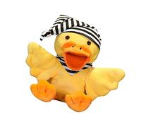 Beaupretty 1Pc Cartoon Duck Hand Puppet for Yellow Storytelling Doll for Imaginative Play and Parent Activities Great Interactive for Bedtime Stories and Kindergarten Teaching