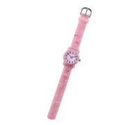 Beaupretty 1Pc Cartoon Flamingo Pattern Watch Wristwatch for Boys for Learning and Daily Wear Adorable Fashion Watch for Pink