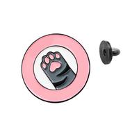 Beaupretty 1Pc Cat Claw Brooch Decorative Breastpin for Clothing Bags Cute Pink Accessory Fashionable Corsage with Creative Design for Friends