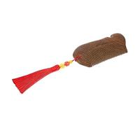 Beaupretty 1pc Chic Wood Hair Comb with Tassel Sculptural Design for Styling Retro Color Comfortable Scalp Massage Hair Accessory for All Occasions