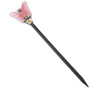 Beaupretty 1Pc Classic Wooden Hairpin Ancient Design Flower Hair Decoration for Chinese Headdress for Bridal and Elegant Hairstyles Durable and Handmade Hair Styling Accessory
