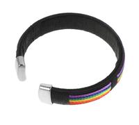 Beaupretty 1Pc Colorful Rainbow Bracelet for Women Unique Creative Hand Chain for Friends Couples Luxurious Design for Parties and Celebrations