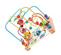 Beaupretty 1Pc Educational Ocean Maze Wooden Bead Maze for Cognitive Development Activity Safe Smooth Surface for Finger Flexibility and Hand Eye Coordination for Birthdays and Family