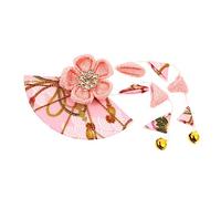 Beaupretty 1pc Japanese Style Hair Clip with Cherry Blossom Tassel Elegant Kimono Hair Ornament for Women Lightweight and Portable for Traditional Outfits and Special Occasions