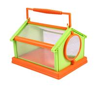 Beaupretty 1Pc Portable Magnifying Viewer Box for Educational Insect Observation Cage for Nature Exploration Bug Catcher Tool for Outdoor Activities and Science Experiments Green