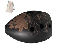 Beaupretty 1pc Portable Ocarina for Mini Pottery Music Instrument for Beginners for Teaching and Self Study Ethereal Sound Easy to Carry Design Random Color