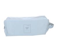 Beaupretty 1pc Portable Shoe Bag Foldable Sneaker Container for Travel Sports Stylish Light Blue Design Capacity for Easy to Clean Durable