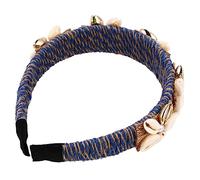 Beaupretty 1pc Seashell Wide Brim Headband for Women Elegant Bride Headwear for Weddings Beach Parties Special Occasions Chic Comfortable Hair Accessory