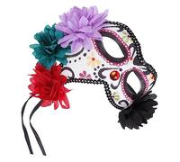Beaupretty 1Pc Unique Ghost Mask for Halloween Cosplay Decorative Party Performance Mask Flame Purple Lightweight Comfortable Design for Festive Occasions and Costumes