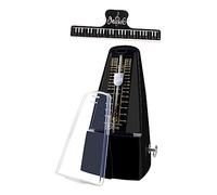 Beaupretty 1Set Mechanical Guitar Metronome with Music Note Clip Precision Practice Tool for Beginners Enhances Rhythm for Guitar Piano Violin Bass and Drum Players Random Color