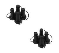 Beaupretty 1set Transparent Bottle Pourers for Precise Liquid Dispensing Spout Design for Olive Oil Liquor and Syrup Accessory with Smooth Pouring and Compact Storage 4pcs