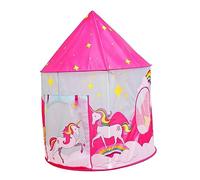 Beaupretty 1Set Unicorn Tent Portable Game House for Indoor Fun Breathable Design Easy to Clean for Childrens Playtime Pink