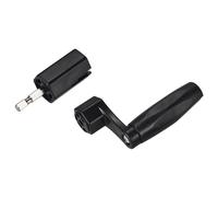 Beaupretty 2-in-1 Electric and Manual Guitar String Winder Drill Head Black Multi-function Ukulele and Guitar String Changer Tool for Replacement and Repair