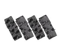 Beaupretty 2 Pairs Halloween Punk Ragged Fingerless Gloves Unisex Elastic Street Dance Costume Party Cosplay Accessories for Music Concerts