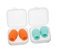 Beaupretty 2 Pairs Silicone Drumstick End Tips Noise-reducing Practice Percussion Dampeners for Drumsticks Protecting Drum Heads Quiet Sessions at Home Studio Lessons