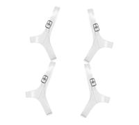 Beaupretty 2 Pairs Transparent Tpu Slip High Heel Shoe Straps with Triangle Design Nonslip Heel Support Accessories for Womens Easy to Attach and Remove for Office and Social Events