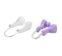 Beaupretty 2 Pcs Nose Clip Shaper for Women Day Night Use Soft Silicone Nose Device for Better Sleep Snoring Relief Comfortable Fit and Lifter