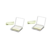 Beaupretty 2 Sets Blotting Sheets with Mirror and Puff for Oily Skin Makeup Oil Absorbing Paper Portable Face Cleaning Tissues for Men and Women Control Shine