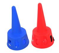 Beaupretty 2 Sets Catch Game Scoop Ball for Outdoor Activity Balls Red Blue Lightweight for Parent Interaction and Fun Games