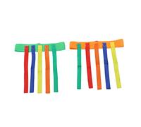 Beaupretty 2 sets Catch Tail Game Belt for Outdoor Fun Cloth Training Props Lightweight Tear Resistant Family Activity Play for Kindergarten Social Skills Development Random Color