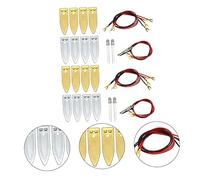 Beaupretty 2 Sets DIY Fruit Battery Experiment Kit Copper Zinc Strips Engaging Science Project for Students Educational Materials for Understanding Electricity