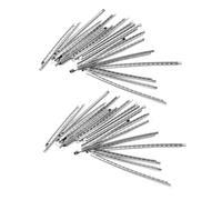 Beaupretty 2 sets Electric Guitar Fret Wire Thickness Silver Metal Fretboard Replacement for Bass Guitar Fingerboard Repair with Coated Wire for Clear Sound Quality