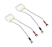 Beaupretty 2 Sets Experimental Square Copper Coils Electromagnetics Teaching Tool for Student Physics Learning with Plastic Frame Random Color