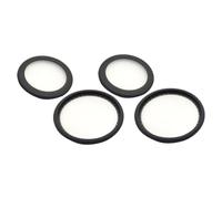 Beaupretty 2 Sets Floating Stethoscope Diaphragm Replacement Covers PVC Bell Cover Spare Parts for Adult and Stethoscopes Easy to Use and Clean