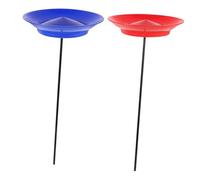 Beaupretty 2 Sets Juggling Plates with Sticks for Boys and Outdoor Circus Performance Skill Extended Spinning Easy to Learn and Use for Family Fun