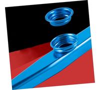 Beaupretty 2 Sets Professional Metal Kazoo with Vibrant Red and Blue Colors Lightweight Musical Instruments for Music Beginners Outdoor Fun and Ukulele Guitar Accessories for Boys