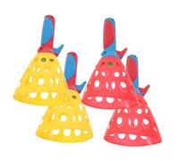 Beaupretty 2 Sets Toss and Catch Ball Game Set for Outdoor Backyard Play Fun Hand Eye Coordination Activity Supplies Suitable for All Skill Levels Random Color