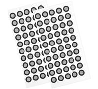 Beaupretty 2 Sheets High Reflective Tear-resistant Scanning Reference Marker Points Reflective Film Stickers for Scanner Positioning Precise Marking Targets for Metrology Reverse Engineering