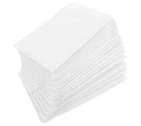 Beaupretty 20 Pcs Disposable Tattoo Table Mats and Nail Table Protectors Waterproof White Wood Pulp Cleaning Pads for Professional Tattooing and Manicure Settings to Reduce