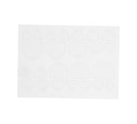 Beaupretty 20 Sheets Double-sided Transparent Nail Glue Stickers Jelly Adhesive Tabs for False Nail Tips Reusable Easy to Use Invisible Bond for Natural Manicure Beginners and Sensitive Skin