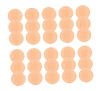 Beaupretty 200Pcs Breathable Round Adhesive Wound Bandages Self Adhesive Plasters with High Elasticity and Water Resistance for Bleeding Protection and Infection Prevention