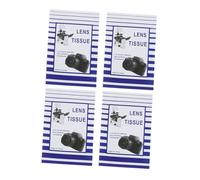 Beaupretty 200pcs Disposable Lens Cleaning Tissue for Glasses Camera Microscope Screens Gentle Electronic Wipes for Optical Lenses Extended Coverage Cloths for Cleaning