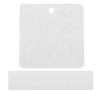 Beaupretty 200pcs White Cardboard Brooch Pin Display Cards 7x7cm Jewelry Packaging for Pins, Earrings, Necklaces and Hair Clips, Badge Reel and Bracelet Card Accessories for Small Business