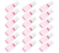 Beaupretty 20pcs 60ml Refillable Fine Mist Spray Bottles for Travel Perfume Dispenser Makeup and Hair Spray Bottle Set Portable Plastic Atomizer for Essential Oils and