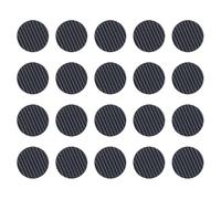 Beaupretty 20pcs Black Rubber Adhesive Guitar Pick Grips, Non-slip Guitar Pick Accessories with Thin and Small Design, Easy to Carry for Improved Grip and Playing Comfort