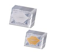 Beaupretty 20pcs Collagen Hydrating Lip Mask Pads for Women and Nourishing Aging Moisturizing Treatment Exfoliating Crystal Lip Care Portable and Lightweight